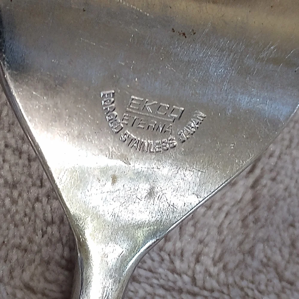 MCM Ekco Eterna Iced Tea Spoons Meat Fork